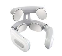 Intelligent 4- Cervical Spine Massager USB Rechargeable with Strength Adjustment Heating Pulse Neck for Care