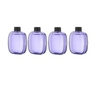 Intelligent Aromatherapy Diffuser 4 Mode Rechargeable Ultrasonic Humidifier Wall Mount Wireless Air Freshener for Bedroom Office (4pcs Lavender)
