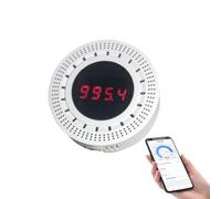 Intelligent Atmospheric Pressure Sensor for Home Automation LED Display Tuya WiFi Portable Design (Tuya ZigBee version)