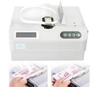 Intelligent Automatic Banknote Binding Machine - Efficient Paper Tape Strapping Tool for Currency Bundling, Adjustable Size, Fast Operation