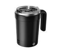 Intelligent Automatic Stirring Coffee Mug Temperature-Measuring Tumbler Magnetic Portable Mug Cup Mixing Insulated Fitness Cup Coffee Mug self Mug Water Stirring Stirring Stirrer Milk self COF