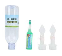 Intelligent Automatic Watering Device for Potted Plants Self Watering Tool with Adjustable Scale Support Platform Stable Safe for Indoor Outdoor Flowers PP Material 550ml Capacity