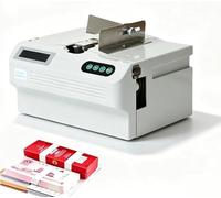 Intelligent Banknote Bundling Machine,Automatic Money Bundle Machine,Multifunctional Paper Strapping Tool,Currency Strapping Tool, Currency Bundle Strapping, Bundling Money Packer 110V(1 Rolls)