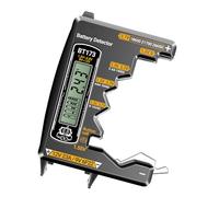 Intelligent Battery Detector for Multiple Cell Types Features Auto Power Testing Double Digital/Visual Display Portable Battery Voltages Checker