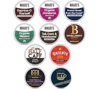Intelligent Blends Dark Roast Coffee Pods Variety Pack, 50 ct, Recyclable Single Serving Capsules - 100% Arabica Coffee, Compatible with Keurig K Cups Maker