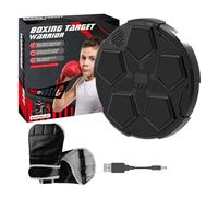 Intelligent Boxing Trainer for Kid,Wall Mounted LED Music Punching Trainer | Indoor Workout Supplies for Men Girls Teens Boys Women