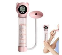 Intelligent Breathing Trainer Dumbbell with Counter, Adjustable Resistance Lung Capacity Exerciser for Respiratory Muscle Health, Abdominal Breath Training for Athletes & Singers