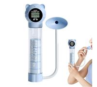 Intelligent Breathing Trainer Dumbbell with Counter, Adjustable Resistance Lung Capacity Exerciser for Respiratory Muscle Health, Abdominal Breath Training for Athletes & Singers