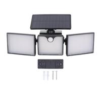 Intelligent Brightness Control LED Solar Wall Light, Motion Sensor Outdoor Security Lights, Waterproof for Garden Backyards