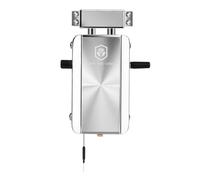 Intelligent BT Invisible Anti-theft Security Home Door Lock Support Remote Control Switch Lock Automatic Induction Lock Keyless APP Control for Home Hotel Apartment HXQ908D-2Key-BT
