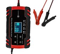 Intelligent Car Battery Charger 12V 8A 24V 4A Pulse Repairing Charger With Display Car Motorcycle Battery