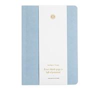 Intelligent Change Daily Essential Notebook -Light Blue- Lined Soft Cover Notebook for School & Work - Blank Notepad for Notes, To-Do Lists, & Creative Writing - Encourages Productivity & Mindfulness