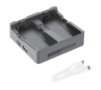 Intelligent Charging Station for Offering Concurrent Charging of Two Batteries Including LED Display and Thermal Management LED