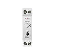 Intelligent Circuit Breaker 1P+N 63A Timer Power Energy kilowatt-Hour Voltage and Current Meter Protector Voice Remote(32a)