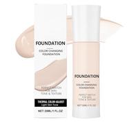 Intelligent Color Correcting Foundation, Liquid Colour Changing Foundation For Mature Skin, Hydrating Medium To Full Coverage Concealer, Lightweight Texture, Long-Lasting Natural Finish (Light)