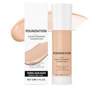 Intelligent Color Correcting Foundation, Liquid Colour Changing Foundation For Mature Skin, Hydrating Medium To Full Coverage Concealer, Lightweight Texture, Long-Lasting Natural Finish (Medium)