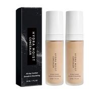 Intelligent Color Correcting Foundation, Liquid Colour Changing Foundation for Mature Skin, Long-lasting Natural Finish Brighten Tone Beauty For Skin Pimple Blemishes Imperfections