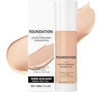 Intelligent Colour Corrector Foundation, Colour Changing Foundation for Mature Skin, 30ML/1 FL OZ Face Foundation Full Coverage, Long-lasting Natural Concealer with Lightweight & Dewy