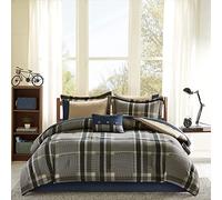Intelligent Design comforters, Polyester, Navy Multi, Full