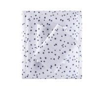 Intelligent Design Cozy Soft 100% Cotton Flannel Novelty Print Animals Stars Cute Warm, Ultra Soft Cold Weather Sheet Set Bedding, Queen, Blue Stars 4 Piece