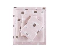 Intelligent Design Cozy Soft 100% Cotton Flannel Print Animals Stars Cute Warm, Ultra Soft Cold Weather Sheet Set Bedding, Queen, Pink Llamas 4 Piece