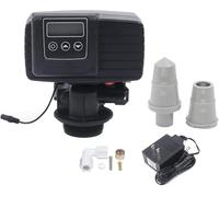 Intelligent Digital Control Valve for Water Softeners, Time & Metered On-Demand Valve Head with Display, Includes Power Cord & Water Distributor