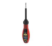 Intelligent Digital Display Meter Pen, NCV Voltage Detector AC11V-450V, LCD Backlight Screen, Live Neutral Wire Identifier, Electrical Testing Device(B18-red)