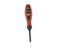 Intelligent Digital Display Meter Pen, NCV Voltage Detector AC11V-450V, LCD Backlight Screen, Live Neutral Wire Identifier, Electrical Testing Device(B18-red cross)