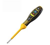 Intelligent Digital Display Meter Pen, NCV Voltage Detector AC11V-450V, LCD Backlight Screen, Live Neutral Wire Identifier, Electrical Testing Device(B18-yellow cross)