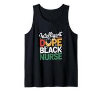 Intelligent Dope Black Nurse Melanin Pride Nursing Tank Top