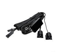Intelligent Dual Body Sensing Switch For 12v 24v Led Lights With Detachable Design And Wiring Free Setup For Cabinet Wardrobe Closet Kitchen Drawer Furniture Automatic Motion Activation Pvc Build