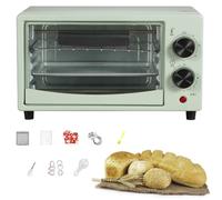 Intelligent Electric Oven, 12L Countertop Convection Toaster, Multifunctional Breakfast Machine with Adjustable Temperature 0-230℃ for Home and Restaurants