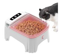 Intelligent Feeder - Automatic Dispenser for Cats and Dogs, Timed Dry Food Bowl System for Precise and Convenient Food Planning | For All Puppy Breeds Indoors, For All Puppy Breeds Indoors, For