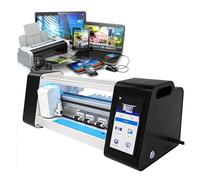 Intelligent Film Cutting Machine for Hydrogel Screen Protectors for Front of The Cellphone, Mobile Phone Screen Protector Cutting Machine with Built-in 26,000+ Templates, 17 Languages
