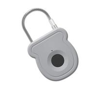 Intelligent Fingerprint Padlock Antitheft Door Outdoor Keyless Security Rechargeable Padlock Portable Antitheft