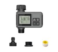 Intelligent Garden Irrigation Controller Adjustable Intervals Rain Sensors Technology IPX5 Protections For Plant ABS Garden Watering Timer