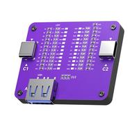Intelligent Head USB Type C Cable Tester with Fault Detection Double Head Type C Cable Tester