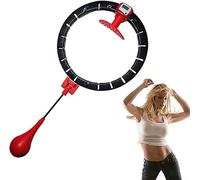 Intelligent Hula Hoop,Smart Counting Removable Hula Hoop,Adjustable Waist Training Waist Slimming Fitness Belly Fat Burning Hula Hoop Without Falling,Suitable For Beginner Trainer