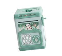 Intelligent Kids Cash Box Advanced Fingerprint and Password Savings Box for Secure and Easily Money Management Cash Storage