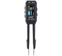 Intelligent LCR Meter, Smart Tweezer Tester for Resistor Capacitor Inductor with 100Hz/1KHz/10KHz, 1.14-Inch Color Screen Type-C Rechargeable