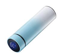 Intelligent LED Temperature Display Vacuum Insulated Stainless Steel Water Bottle Leak Proof with for Hiking Travel Outdoor Gym Fitness Sports Office School