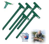 Intelligent Live Bait Catcher, Hands Catch & Hold Device, Easy Hooking & Baits Fixing, for Minnows Shrimp Worms, Fast Baiting for Freshwater Saltwater Anglers(5pcs)