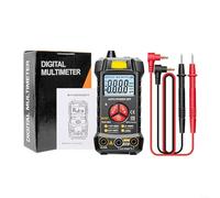 Intelligent M167 Digital Multimeter with Auto Range, True RMS, NCV Indicator with LED and Sound, Data Hold Feature, and Built-In Flashlight for Ease of Use