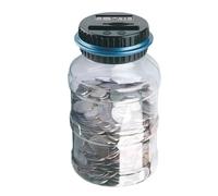 Intelligent Money Saving Jar - Counter Coun Counter Bank, Transparent Digital Jar | Large Capacity Savings Contator, Electronic Counting Jar, for Adults Finance at