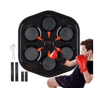 Intelligent Musical Boxing Machine - Interactive Strike Target | Wall Mounted Boxing Equipment for Teens Funny Training Fitness Game Musical Strike Toy for the ent