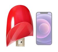 Intelligent Nail Design Stickers, Self-Adhesive Intelligent Stickers for Nails, Chips, Flexible, Soft Decals for Women, Men, Manicure Decoration, Mobile Phone