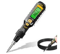 Intelligent Non-Contact Voltage Tester, Electric Tester Pen With Digital Display, Integrated White LED Light, Pen-sized Testers(black)