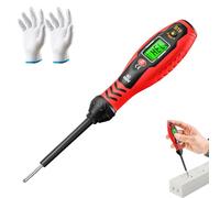Intelligent Non-Contact Voltage Tester - Safe & Efficient Electrician's Tool,2-in-1 Electrical Tester Screwdriver Set,High Torque Strong Magnetic Flathead Phillips Screwdriver (Red(Crosshead))