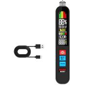 Intelligent None Circuit Tester Featuring Clear LCD Display & Rechargeable Design For Voltages Detection Rechargeable Phase Tester