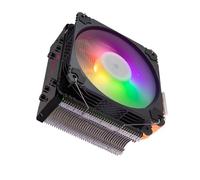Intelligent PC Cooling Fan 4Pin Color LED Cooling Fan Metal CPU Air Cooling Wide Compatibility Quiet Operating Computer Fan With Copper Pipe Technology